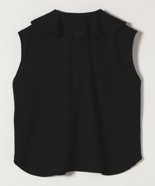 SHIPS / シップス シャツ・ブラウス | SHIPS any:〈洗濯機可能〉シアー ジャージー ラッフル フレンチ カット ブラウス | 詳細24