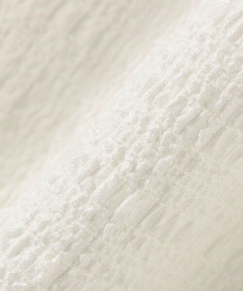 SHIPS / シップス シャツ・ブラウス | SHIPS any:〈洗濯機可能〉シアー ジャージー スタンド フリル カット ブラウス | 詳細9