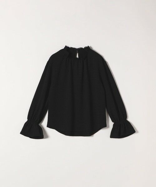 SHIPS / シップス シャツ・ブラウス | SHIPS any:〈洗濯機可能〉シアー ジャージー スタンド フリル カット ブラウス | 詳細16