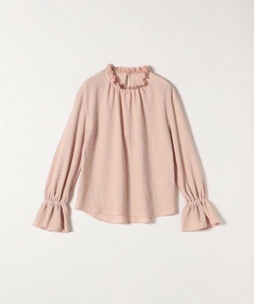 SHIPS / シップス シャツ・ブラウス | SHIPS any:〈洗濯機可能〉シアー ジャージー スタンド フリル カット ブラウス | 詳細24