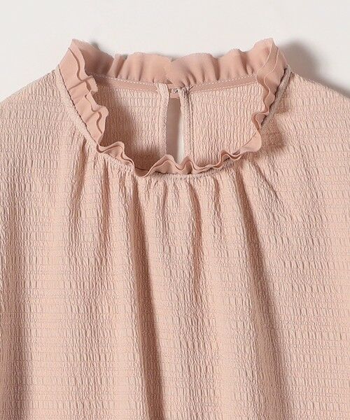 SHIPS / シップス シャツ・ブラウス | SHIPS any:〈洗濯機可能〉シアー ジャージー スタンド フリル カット ブラウス | 詳細25