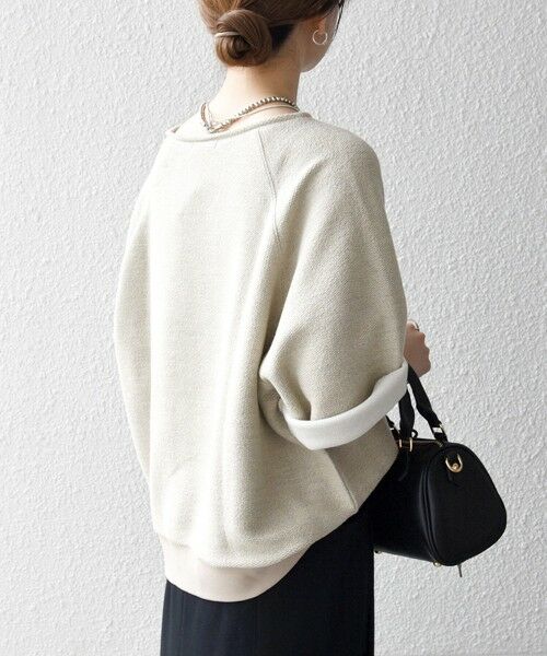 SHIPS / シップス カットソー | SHIPS any:〈手洗い可能〉サカリバ ラグランスリーブ プルオーバー | 詳細13