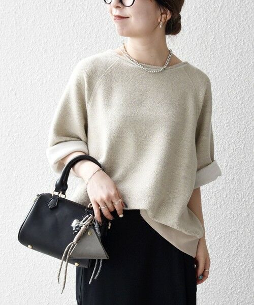 SHIPS / シップス カットソー | SHIPS any:〈手洗い可能〉サカリバ ラグランスリーブ プルオーバー | 詳細14