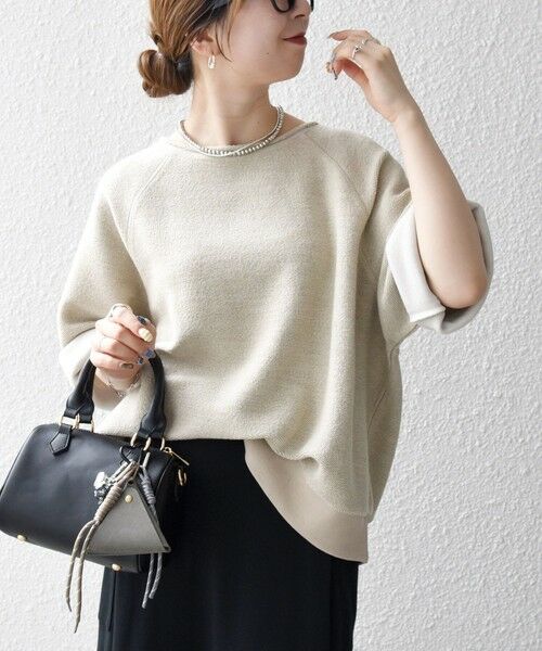 SHIPS / シップス カットソー | SHIPS any:〈手洗い可能〉サカリバ ラグランスリーブ プルオーバー | 詳細11