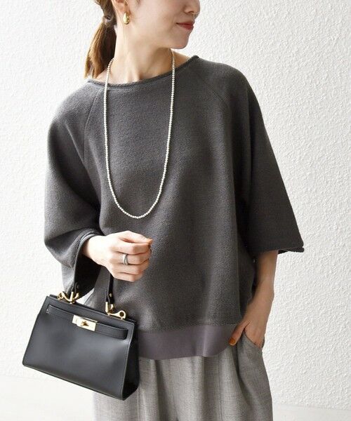 SHIPS / シップス カットソー | SHIPS any:〈手洗い可能〉サカリバ ラグランスリーブ プルオーバー | 詳細20