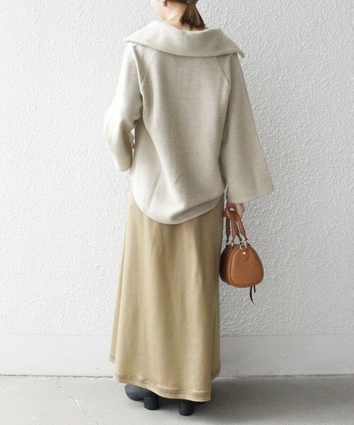 SHIPS / シップス カットソー | SHIPS any:〈手洗い可能〉サカリバ スキッパー ビッグカラー プルオーバー | 詳細2