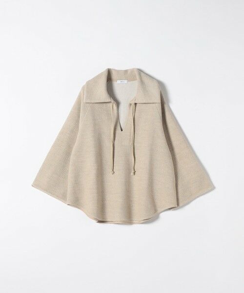 SHIPS / シップス カットソー | SHIPS any:〈手洗い可能〉サカリバ スキッパー ビッグカラー プルオーバー | 詳細9