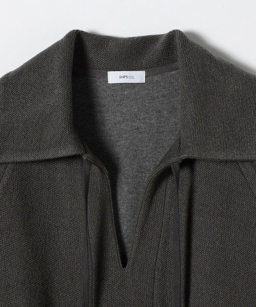 SHIPS / シップス カットソー | SHIPS any:〈手洗い可能〉サカリバ スキッパー ビッグカラー プルオーバー | 詳細20