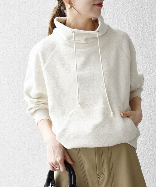 SHIPS / シップス カットソー | SHIPS any:〈洗濯機可能〉フリース ライク ハイネック プルオーバー | 詳細4