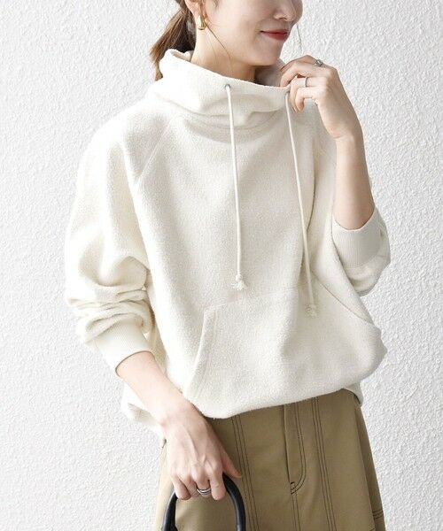 SHIPS / シップス カットソー | SHIPS any:〈洗濯機可能〉フリース ライク ハイネック プルオーバー | 詳細5