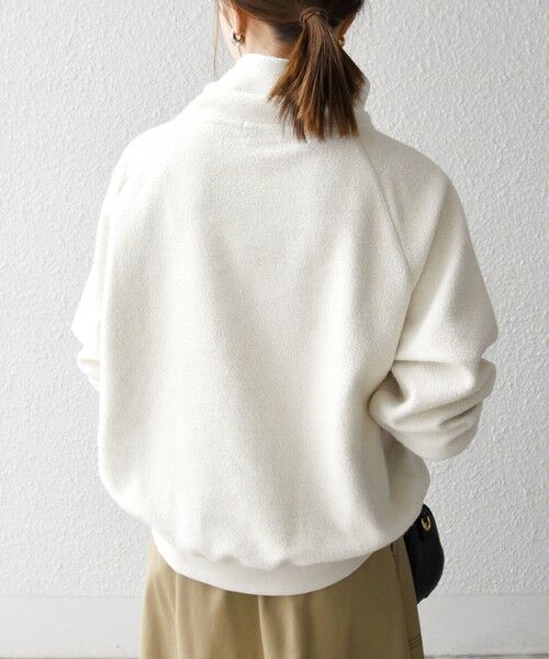 SHIPS / シップス カットソー | SHIPS any:〈洗濯機可能〉フリース ライク ハイネック プルオーバー | 詳細7