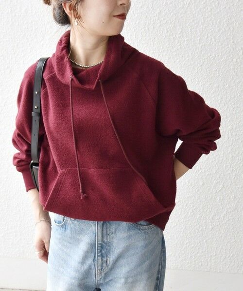 SHIPS / シップス カットソー | SHIPS any:〈洗濯機可能〉フリース ライク ハイネック プルオーバー | 詳細17