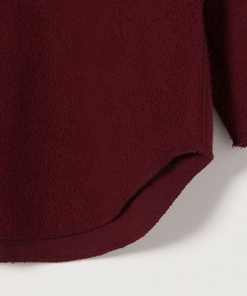 SHIPS / シップス カットソー | 《一部追加予約》SHIPS any:〈洗濯機可能〉フリース ライク ハーフジップ ポケット プルオーバー | 詳細18