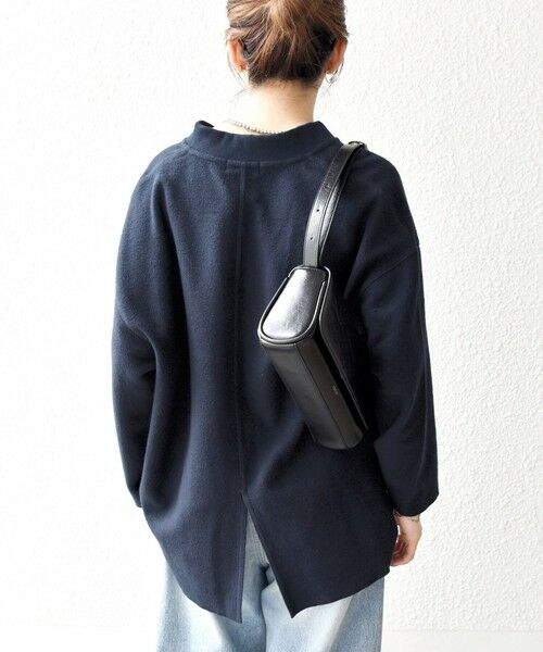 SHIPS / シップス カットソー | 《一部追加予約》SHIPS any:〈洗濯機可能〉フリース ライク ハーフジップ ポケット プルオーバー | 詳細28