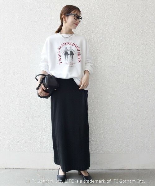 SHIPS / シップス スウェット | GOOD ROCK SPEED: LIFE PC フォト ロゴ プリント スウェット | 詳細1