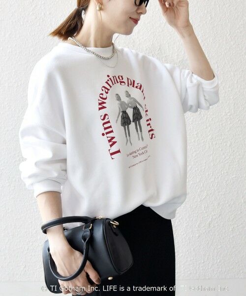 SHIPS / シップス スウェット | GOOD ROCK SPEED: LIFE PC フォト ロゴ プリント スウェット | 詳細5