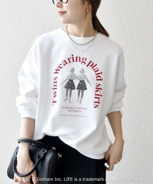 SHIPS / シップス スウェット | GOOD ROCK SPEED: LIFE PC フォト ロゴ プリント スウェット | 詳細8