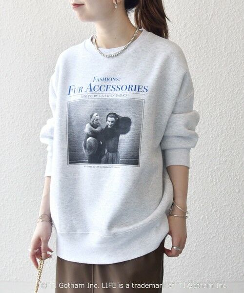 SHIPS / シップス スウェット | GOOD ROCK SPEED: LIFE PC フォト ロゴ プリント スウェット | 詳細15