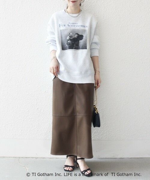 SHIPS / シップス スウェット | GOOD ROCK SPEED: LIFE PC フォト ロゴ プリント スウェット | 詳細12