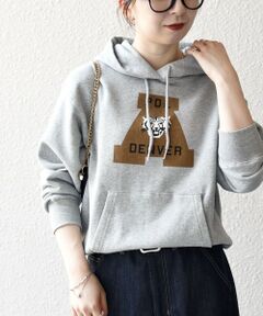 SHIPS / シップス パーカー | 《一部追加予約》【SHIPS any別注】THE KNiTS:〈洗濯機可能〉ロゴプリント フーディー パーカー