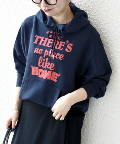 SHIPS / シップス パーカー | 《一部追加予約》【SHIPS any別注】THE KNiTS:〈洗濯機可能〉ロゴプリント フーディー パーカー