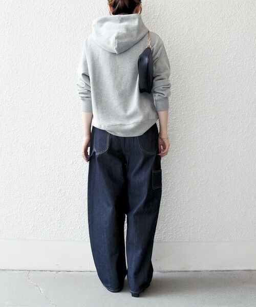 SHIPS / シップス パーカー | 《一部追加予約》【SHIPS any別注】THE KNiTS:〈洗濯機可能〉ロゴプリント フーディー パーカー | 詳細2