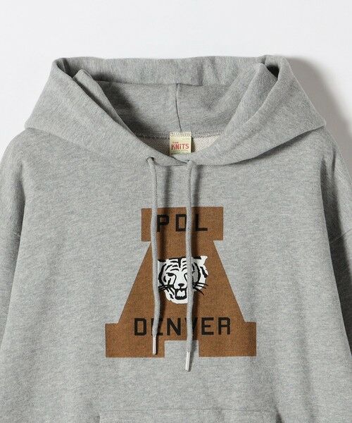 SHIPS / シップス パーカー | 《一部追加予約》【SHIPS any別注】THE KNiTS:〈洗濯機可能〉ロゴプリント フーディー パーカー | 詳細11