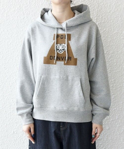 SHIPS / シップス パーカー | 《一部追加予約》【SHIPS any別注】THE KNiTS:〈洗濯機可能〉ロゴプリント フーディー パーカー | 詳細15