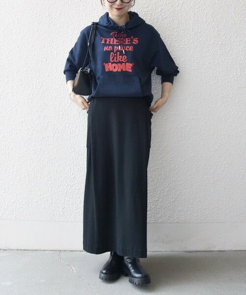 SHIPS / シップス パーカー | 《一部追加予約》【SHIPS any別注】THE KNiTS:〈洗濯機可能〉ロゴプリント フーディー パーカー | 詳細30