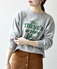 SHIPS / シップス Tシャツ | 【SHIPS any別注】THE KNiTS:〈洗濯機可能〉ロゴ プリント スウェット