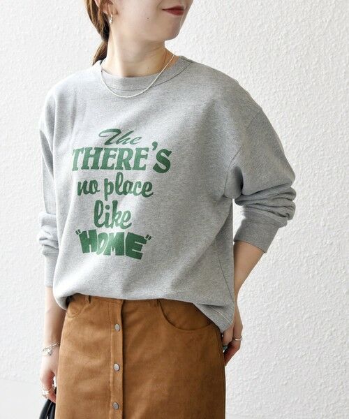 SHIPS / シップス Tシャツ | 【SHIPS any別注】THE KNiTS:〈洗濯機可能〉ロゴ プリント スウェット | 詳細12