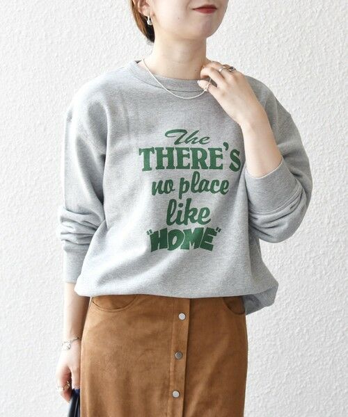 SHIPS / シップス Tシャツ | 【SHIPS any別注】THE KNiTS:〈洗濯機可能〉ロゴ プリント スウェット | 詳細13