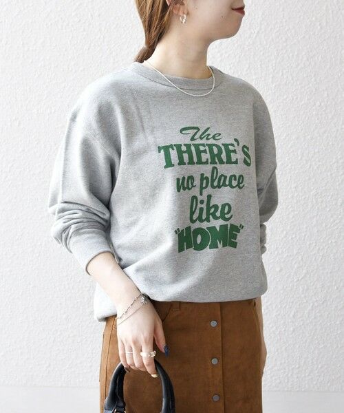 SHIPS / シップス Tシャツ | 【SHIPS any別注】THE KNiTS:〈洗濯機可能〉ロゴ プリント スウェット | 詳細14