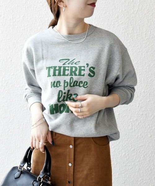 SHIPS / シップス Tシャツ | 【SHIPS any別注】THE KNiTS:〈洗濯機可能〉ロゴ プリント スウェット | 詳細16