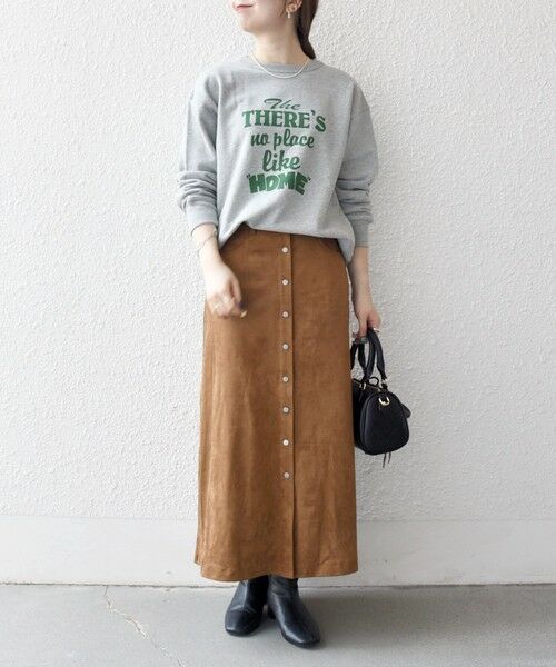 SHIPS / シップス Tシャツ | 【SHIPS any別注】THE KNiTS:〈洗濯機可能〉ロゴ プリント スウェット | 詳細9