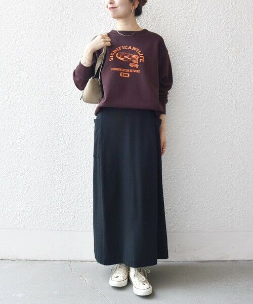 SHIPS / シップス Tシャツ | 【SHIPS any別注】THE KNiTS:〈洗濯機可能〉ロゴ プリント スウェット | 詳細26