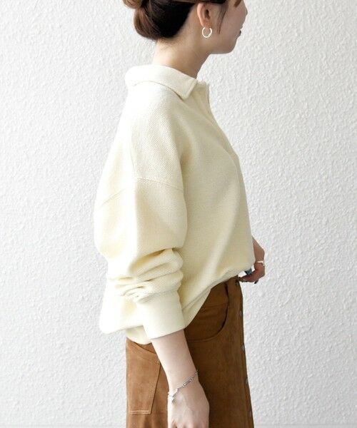 SHIPS / シップス カットソー（半袖以外） | SHIPS any:〈手洗い可能〉サカリバ コンパクト ポロシャツ プルオーバー | 詳細9