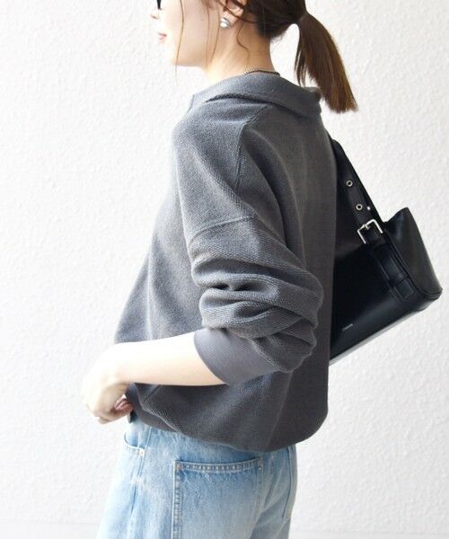 SHIPS / シップス カットソー（半袖以外） | SHIPS any:〈手洗い可能〉サカリバ コンパクト ポロシャツ プルオーバー | 詳細22