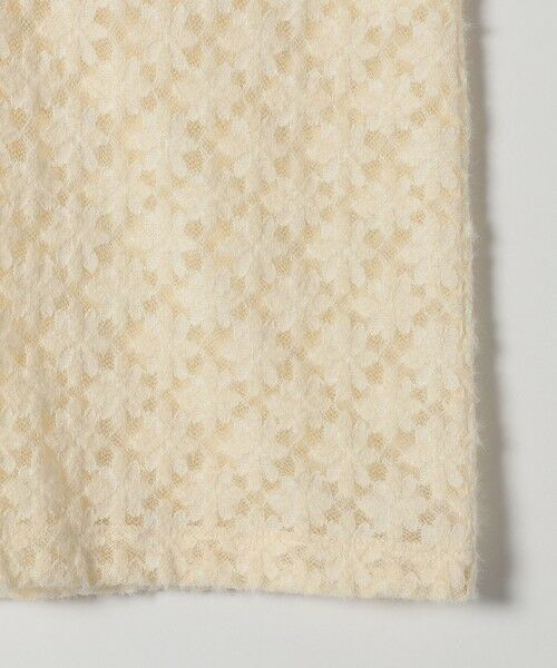 SHIPS / シップス カットソー（半袖以外） | SHIPS any:〈手洗い可能〉起毛 レース 開襟 スキッパー プルオーバー | 詳細10