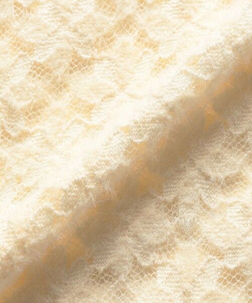 SHIPS / シップス カットソー（半袖以外） | SHIPS any:〈手洗い可能〉起毛 レース 開襟 スキッパー プルオーバー | 詳細12