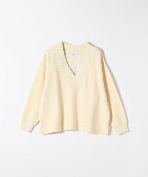 SHIPS / シップス カットソー（半袖以外） | SHIPS any:〈手洗い可能〉サカリバ 深Vネック ルーズ プルオーバー | 詳細12