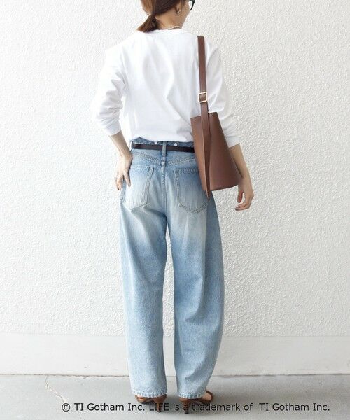 SHIPS / シップス Tシャツ | GOOD ROCK SPEED: LIFE PC フォト ロゴ プリント ロンTEE | 詳細2