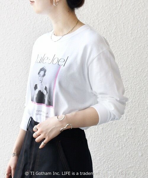 SHIPS / シップス Tシャツ | GOOD ROCK SPEED: LIFE PC フォト ロゴ プリント ロンTEE | 詳細22