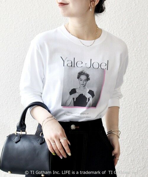 SHIPS / シップス Tシャツ | GOOD ROCK SPEED: LIFE PC フォト ロゴ プリント ロンTEE | 詳細24