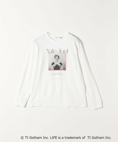 SHIPS / シップス Tシャツ | GOOD ROCK SPEED: LIFE PC フォト ロゴ プリント ロンTEE | 詳細25