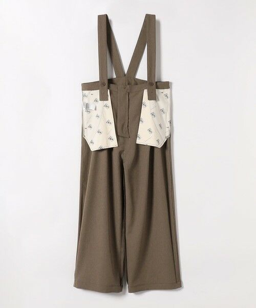 SHIPS / シップス サロペット・オールインワン | UNIVERSAL OVERALL:〈洗濯機可能〉サスペンダー タック サロペット 25AW | 詳細3