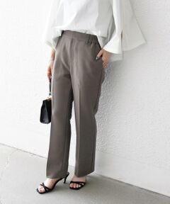 SHIPS / シップス その他パンツ | SHIPS any:〈洗濯機可能〉ダブルクロス セミフレア パンツ［NAVY BLUE］