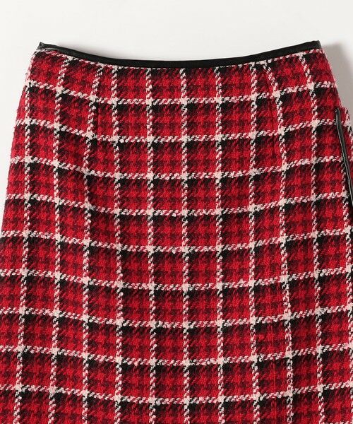 SHIPS / シップス ロング・マキシ丈スカート | SHIPS any: ブロック ツイード タイト スカート | 詳細13