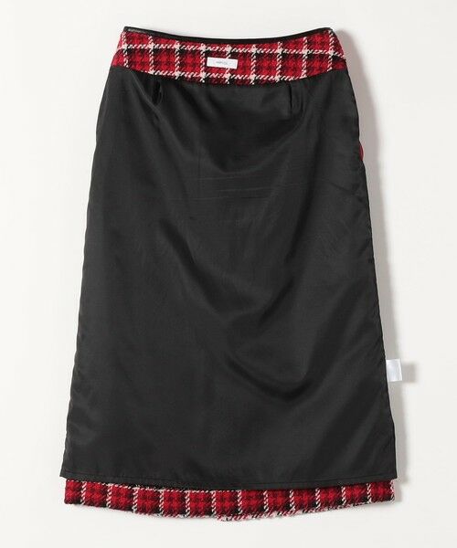 SHIPS / シップス ロング・マキシ丈スカート | SHIPS any: ブロック ツイード タイト スカート | 詳細16