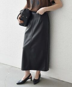 SHIPS / シップス ロング・マキシ丈スカート | SHIPS any: クロス ステッチ Iライン スカート